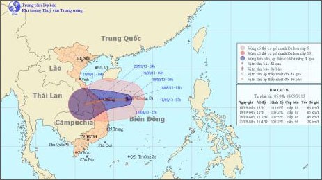 Các tỉnh miền Trung chủ động đối phó với bão số 8 - ảnh 1