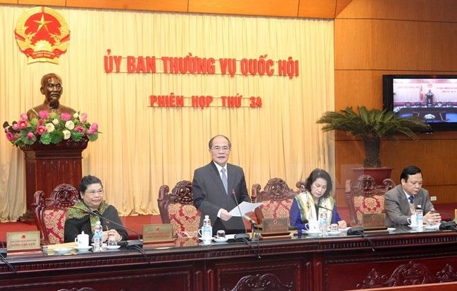 Sáng 25/2, khai mạc phiên họp thứ 35 Ủy ban thường vụ Quốc hội khóa XIII - ảnh 1