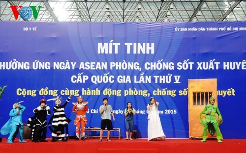 Lễ Mít tinh cấp quốc gia hưởng ứng “Ngày ASEAN phòng, chống sốt xuất huyết” - ảnh 1