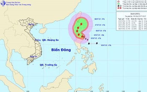 Tin bão trên Biển Đông  - ảnh 1