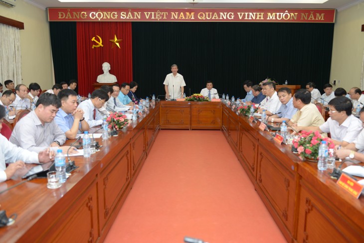 Ông Đinh Thế Huynh làm việc với Học viện Chính trị Quốc gia Hồ Chí Minh - ảnh 1