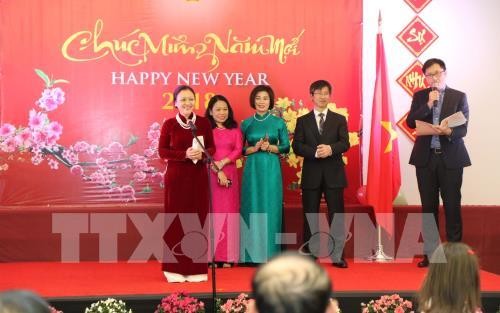 Chung vui mừng Xuân Mậu Tuất 2018 tại Mỹ và Anh - ảnh 1