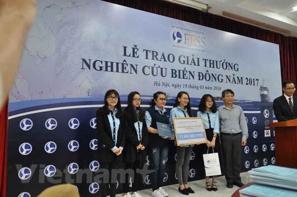 Trao Giải thưởng nghiên cứu Biển Đông 2017  - ảnh 1