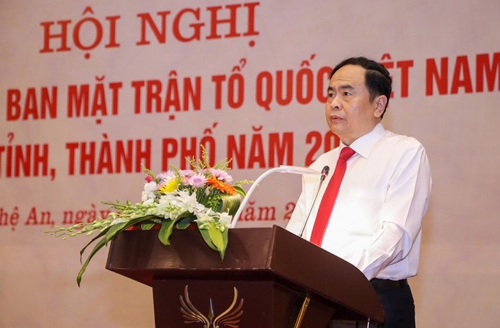 Khai mạc Hội nghị Chủ tịch Ủy ban Mặt trận Tổ quốc các tỉnh thành phố năm 2018 - ảnh 1