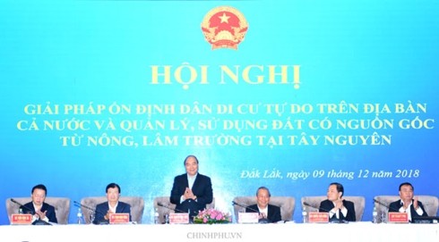 Thủ tướng nêu giải pháp để đến 2025 cơ bản không còn tình trạng dân di cư tự do - ảnh 1