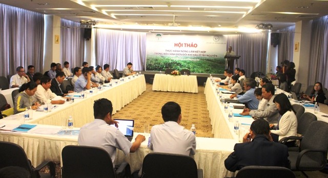 Thực hành nông lâm kết hợp trong bối cảnh biến đổi khí hậu ở Tây Nguyên - ảnh 1