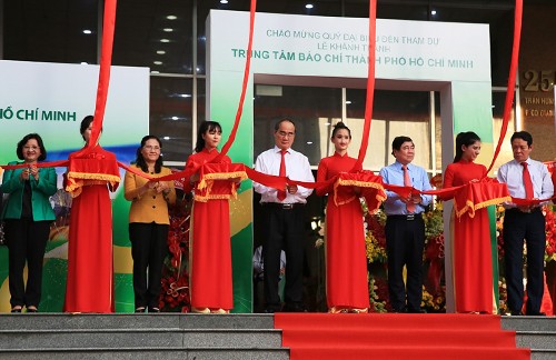 Khánh thành Trung tâm Báo chí Thành phố Hồ Chí Minh - ảnh 1