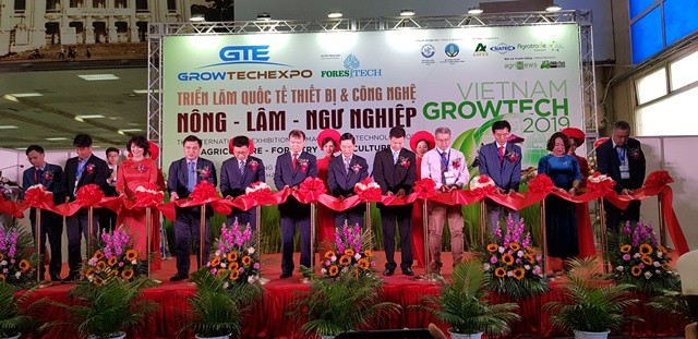 20 quốc gia và vùng lãnh thổ tham gia triển lãm quốc tế Growtech Vietnam 2019 - ảnh 1