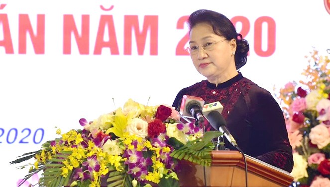 Hội nghị triển khai công tác ngành Tòa án năm 2020 - ảnh 1