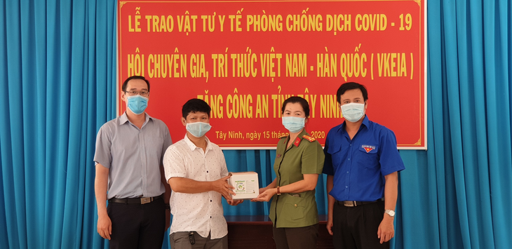 VKEIA hỗ trợ lực lượng tuyến đầu chống dịch tại vùng biên giới tỉnh Tây Ninh - ảnh 3