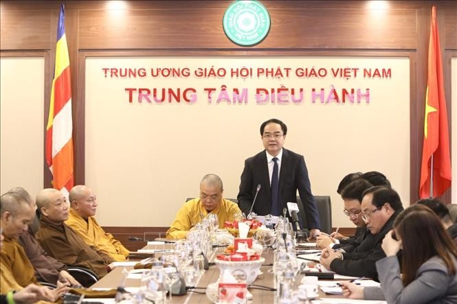 Ban Tôn giáo Chính phủ đề nghị các tổ chức tôn giáo thực hiện các biện pháp phòng, chống dịch COVID-19 - ảnh 1