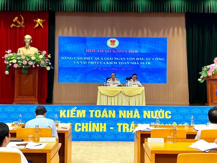 Kiểm toán Nhà nước nâng cao hiệu quả giải ngân vốn đầu tư công - ảnh 1