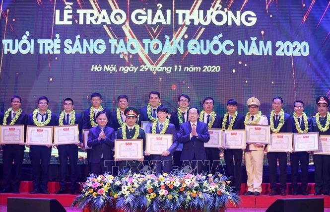 Giải thưởng Tuổi trẻ sáng tạo toàn quốc năm 2020 vinh danh 37 công trình - ảnh 1