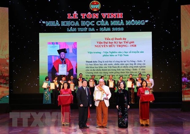 Tôn vinh 68 Nhà Khoa học của nhà nông lần thứ 3, năm 2020 - ảnh 1