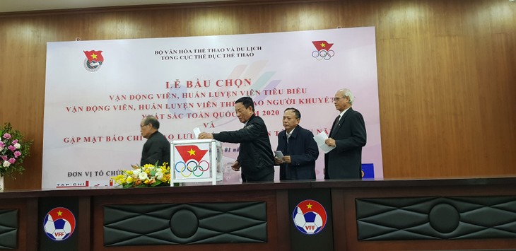 Kết quả bầu chọn vận động viên, huấn luyện viên tiêu biểu 2020 - ảnh 1