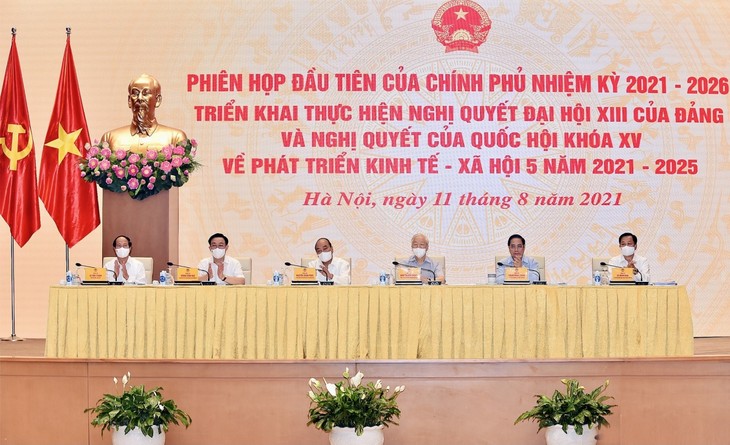 Tổng Bí thư Nguyễn Phú Trọng: Chính phủ tổ chức bộ máy tinh gọn, hoạt động hiệu lực để phát triển bền vững - ảnh 1