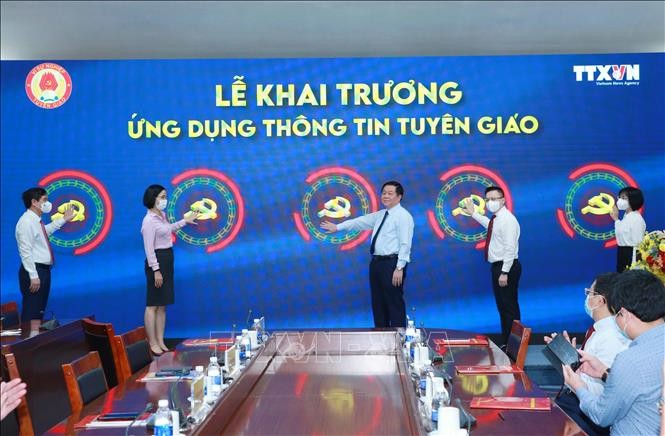 Ban Tuyên giáo Trung ương khai trương app “Thông tin Tuyên giáo” - ảnh 1