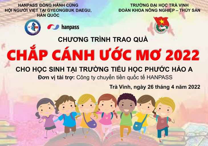 Chương trình “Chắp cánh ước mơ” cho học sinh Trà Vinh - ảnh 1