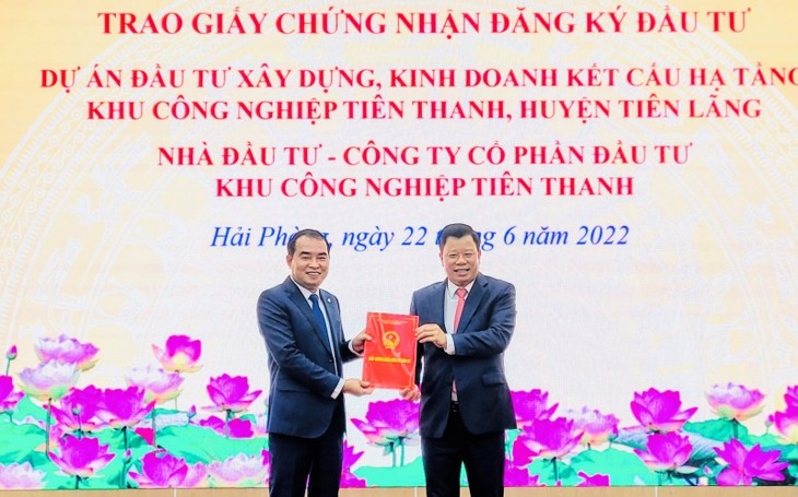 Hải Phòng có thêm khu công nghiệp Tiên Thanh vốn đầu tư gần 4.600 tỷ đồng - ảnh 1