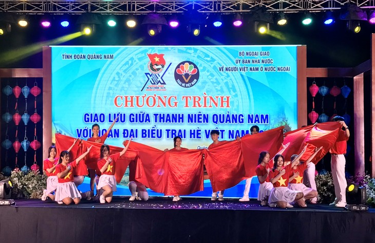 Nồng ấm chương trình giao lưu giữa thanh niên kiều bào và thanh niên Quảng Nam - ảnh 4