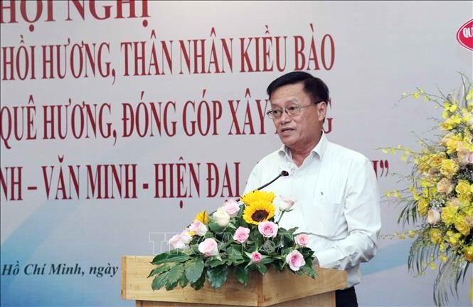 Gặp gỡ kiều bào hồi hương chung tay xây dựng và phát triển Thành phố Hồ Chí Minh - ảnh 1