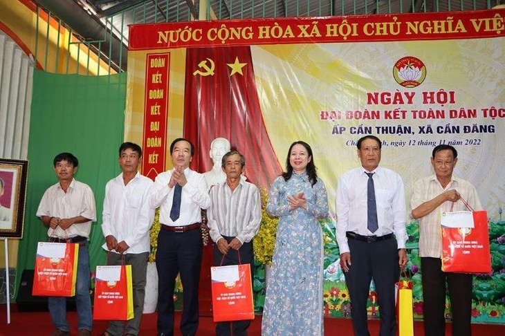 Ngày hội Đại đoàn kết toàn dân tộc tại một số địa phương - ảnh 1