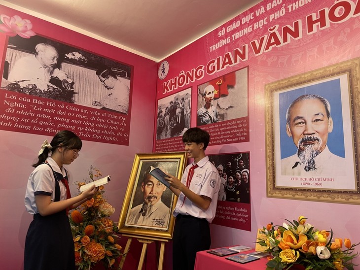 Thành phố Hồ Chí Minh xây dựng Không gian văn hoá Hồ Chí Minh trong trường học - ảnh 3