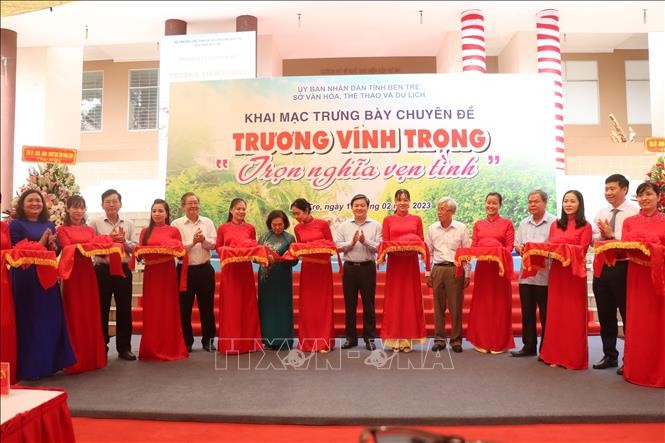 Khai mạc trưng bày chuyên đề “Trương Vĩnh Trọng - Trọn vẹn nghĩa tình” - ảnh 1