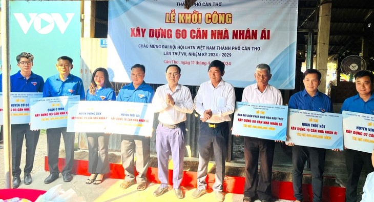 Cần Thơ khởi công xây dựng 60 căn nhà nhân ái cho đồng bào tôn giáo - ảnh 1