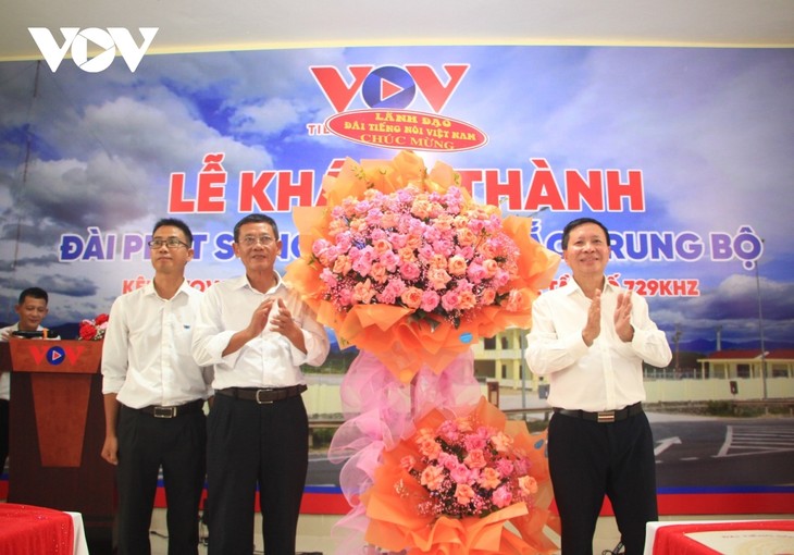 VOV khánh thành Đài phát sóng AM khu vực Bắc Trung Bộ - ảnh 1