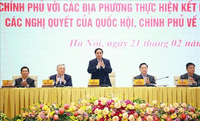 Hội nghị Chính phủ với các địa phương về tăng trưởng kinh tế - ảnh 1