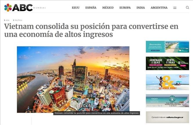 50 năm Thống nhất đất nước: Truyền thông quốc tế ca ngợi thành tựu phát triển của Việt Nam - ảnh 1