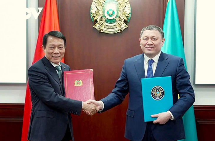 Việt Nam và Kazakhstan thúc đẩy hợp tác phòng chống tội phạm xuyên quốc gia - ảnh 1