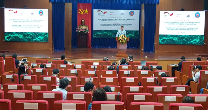Dự án “Trung tâm Chuyển đổi kép - Chuyển đổi số và Đổi mới sáng tạo nhằm bảo vệ môi trường và khí hậu tại Việt Nam - ảnh 1