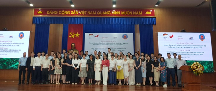 Dự án “Trung tâm Chuyển đổi kép - Chuyển đổi số và Đổi mới sáng tạo nhằm bảo vệ môi trường và khí hậu tại Việt Nam - ảnh 2