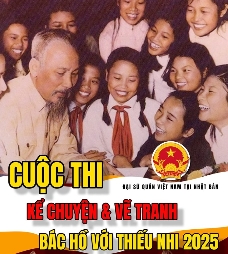 Người Việt ở Nhật Bản phát động Cuộc thi “Bác Hồ với thiếu nhi” dành cho thiếu nhi Việt – Nhật - ảnh 1