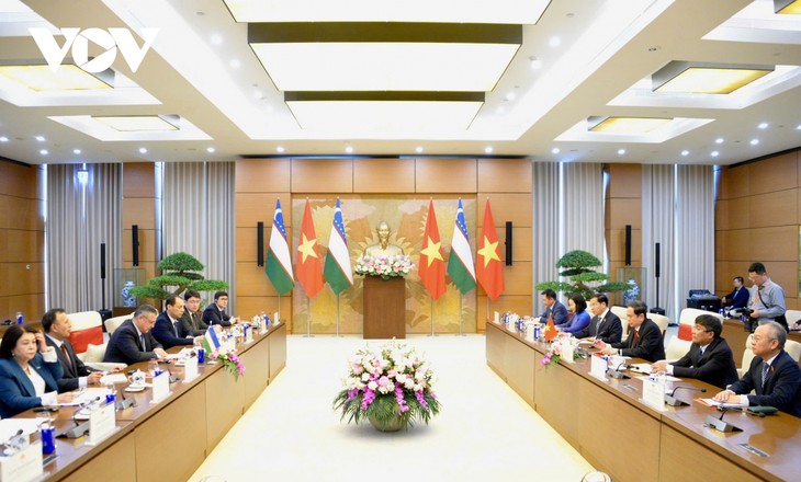 Chủ tịch Quốc hội Trần Thanh Mẫn tiếp Chủ tịch Hạ viện Uzbekistan - ảnh 2