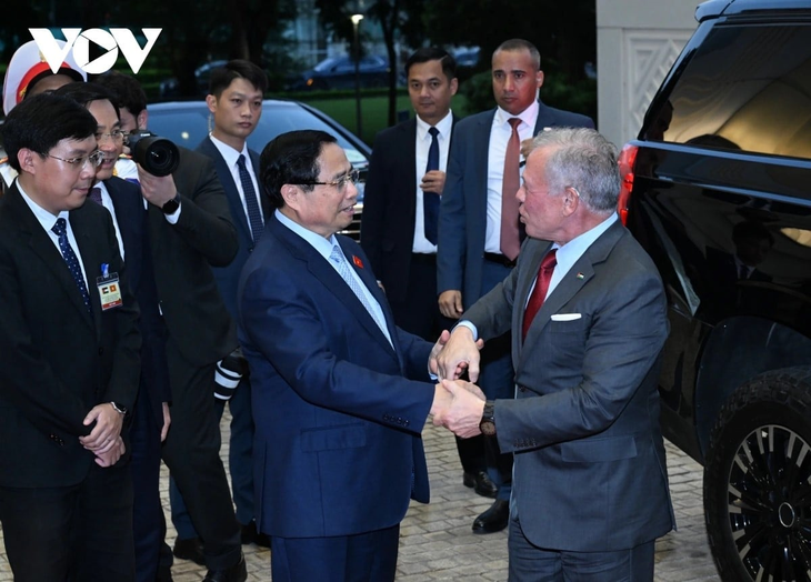 Việt Nam - Jordan nhất trí đẩy mạnh hợp tác kinh tế - thương mại - đầu tư - ảnh 1