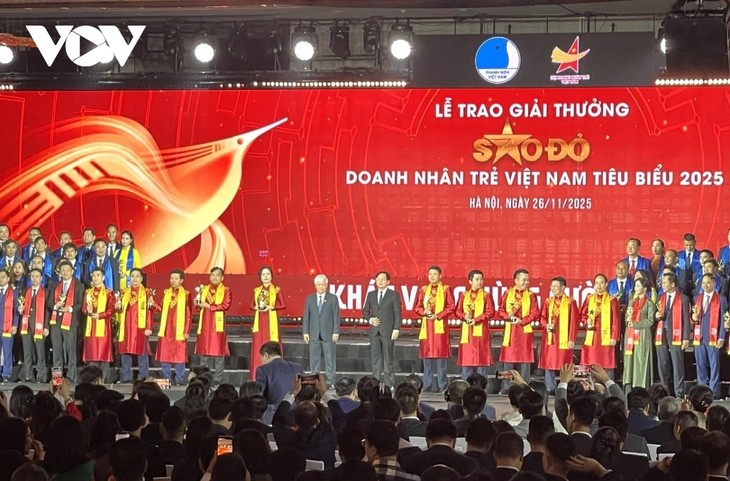 Giải thưởng Sao Đỏ 2025: Tôn vinh doanh nhân trẻ trong kỷ nguyên mới - ảnh 1
