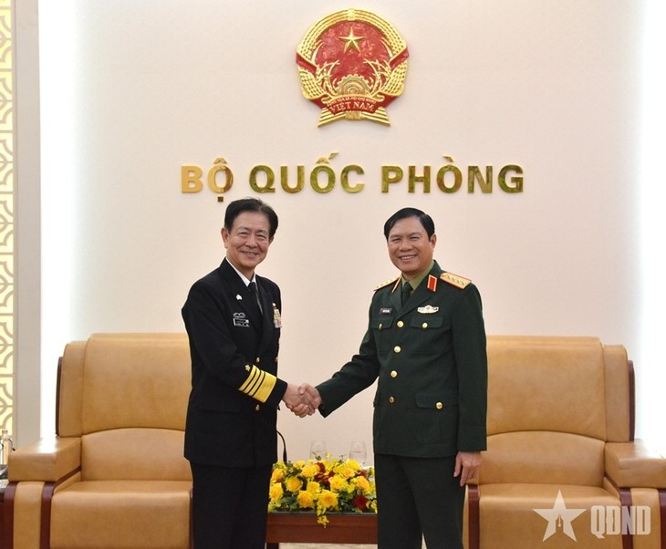 Thúc đẩy hợp tác trong lĩnh vực quốc phòng giữa Việt Nam và Nhật Bản - ảnh 1