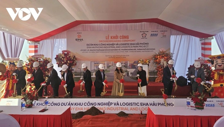 Khởi công dự án logistics 900 tỷ đồng tại Hải Phòng - ảnh 1
