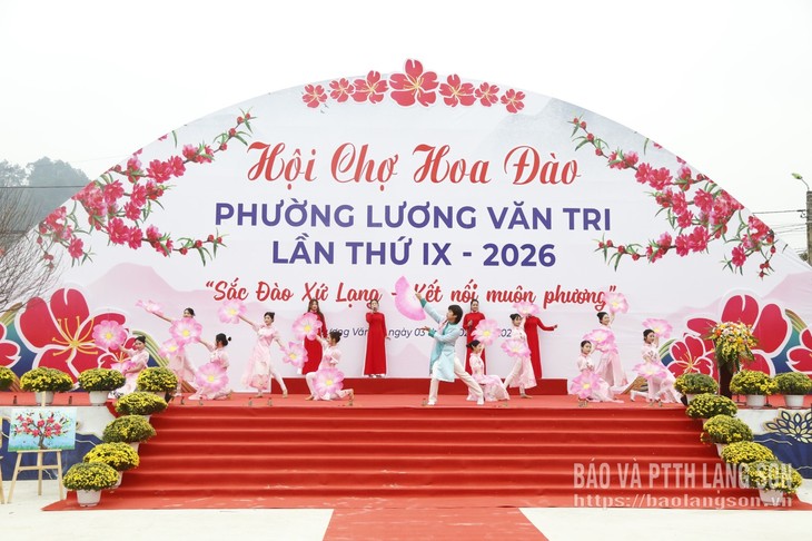 Sắc đào xứ Lạng - kết nối muôn phương - ảnh 1