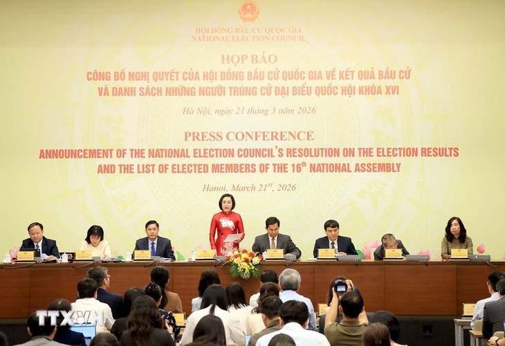 Công bố kết quả bầu cử: Tỷ lệ cử tri tham gia bỏ phiếu cao nhất từ trước đến nay - ảnh 1