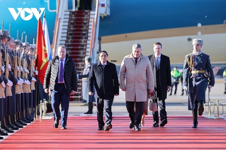 Thủ tướng Phạm Minh Chính đến Thủ đô Moscow bắt đầu chuyến thăm chính thức Liên bang Nga - ảnh 1
