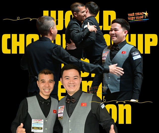 Vietnam makes history at world three-cushion team tournament - ảnh 1