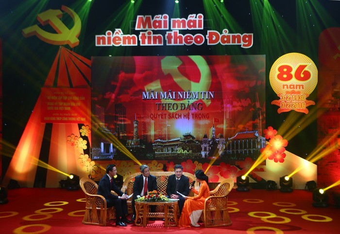 Проведена специальная художественная программа в честь 12-го съезда КПВ - ảnh 1