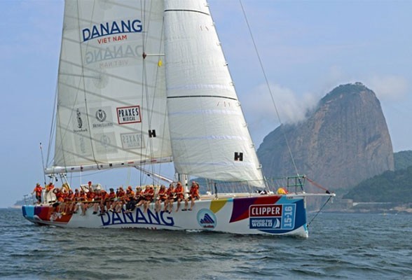 ทีมเรือใบClipper Race แล่นออกจากเวียดนาม - ảnh 1