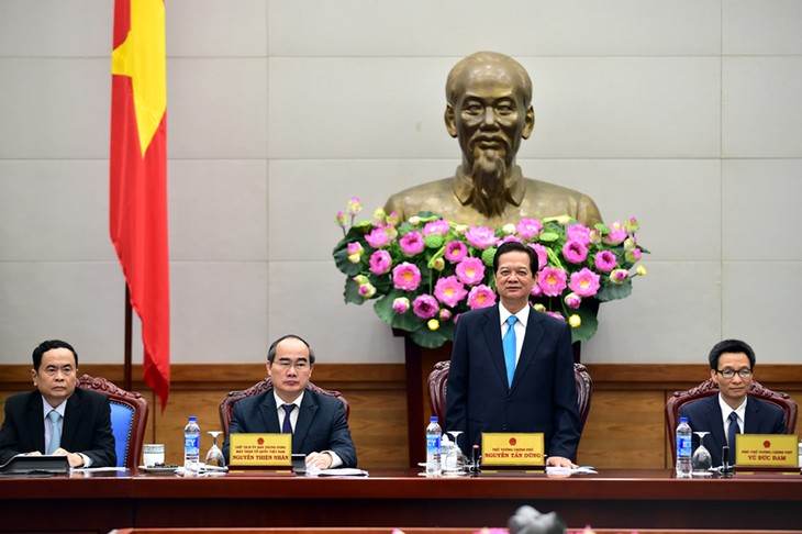 การประชุมเกี่ยวกับการประสานงานระหว่างรัฐบาลกับแนวร่วมปิตุภูมิเวียดนาม - ảnh 1