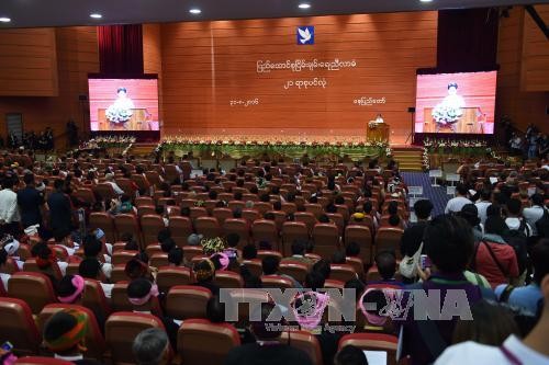 เปิดการประชุมสันติภาพของเมียนมาร์ - ảnh 1