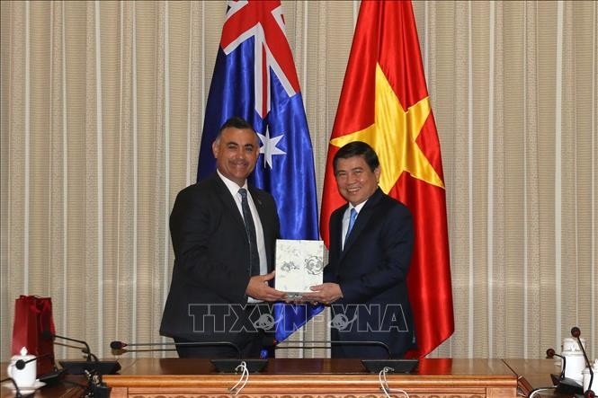 ผลักดันความร่วมมือระหว่างนครโฮจิมินห์กับรัฐนิวเซาท์เวลส์ ประเทศออสเตรเลีย - ảnh 1